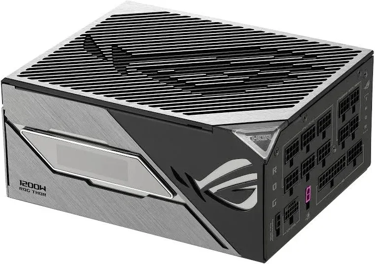 Alimentation PC modulaire ASUS ROG Thor Platinum III 1200W 80 PLUS Platinum noir et gris - image 3