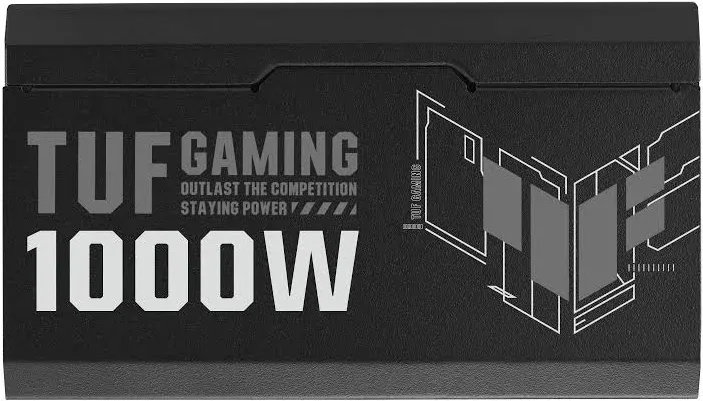 Alimentation PC modulaire ASUS TUF Gaming 1000W 80 PLUS Gold noir - image 5
