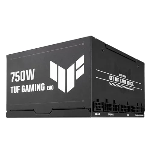 Asus TUF Gaming 750G EVO 750W 80+ Gold noir - vue 3