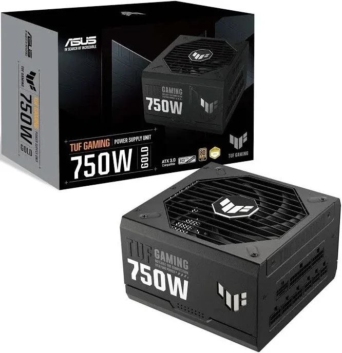 Alimentation PC modulaire ASUS TUF Gaming 750W 80 PLUS Gold noir - alimentation vue principale
