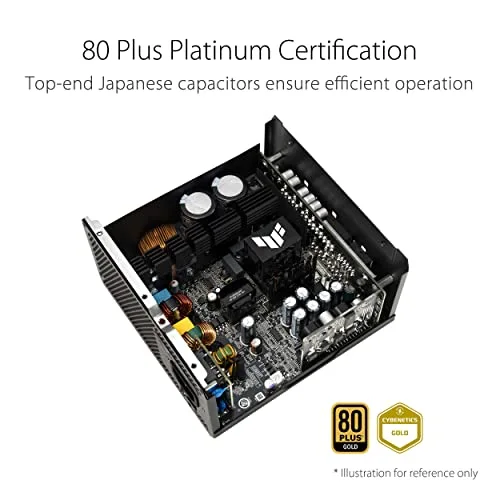 ASUS TUF Gaming 850W 80+ Gold modulaire noir - vue 4
