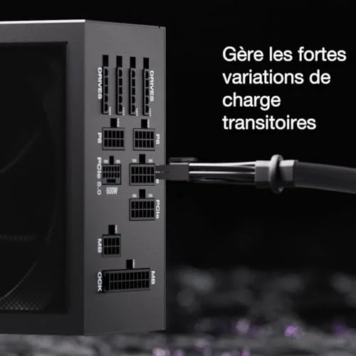 BE QUIET! - Dark Power 13 - Alimentation PC - BN333 - 750 W - vue 3
