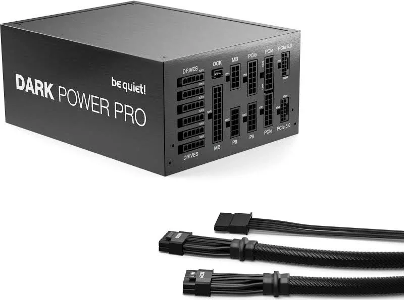 be quiet! ATX 1300W - Dark Power PRO 13 80+ TITANIUM - BN331 - image 2