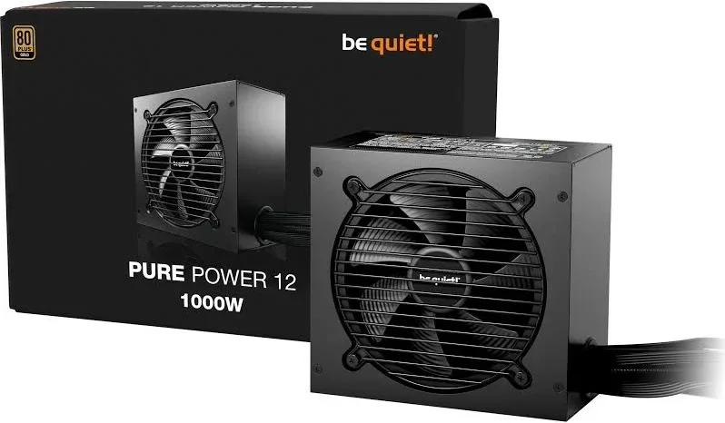 Alimentation PC non modulaire Be Quiet Pure Power 12 1000W 80 PLUS Gold Noir - image 3