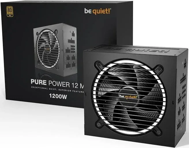 be quiet! ATX 1200W - Pure Power 12 M 80+ Gold - BN346 - image 2