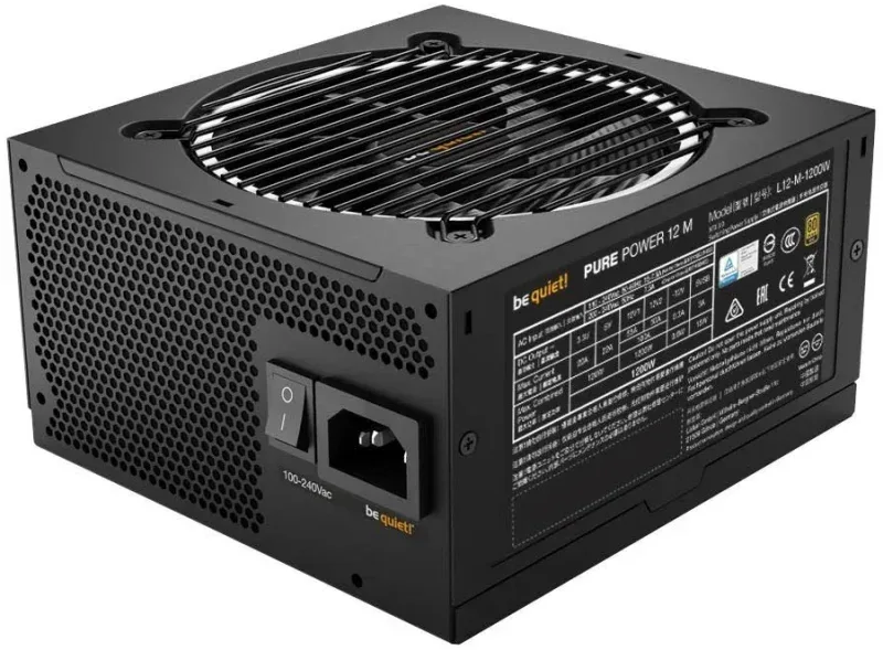 be quiet! ATX 1200W - Pure Power 12 M 80+ Gold - BN346 - image 3