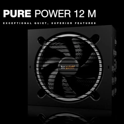 be quiet! Pure Power 12 M 850W noir - vue 2