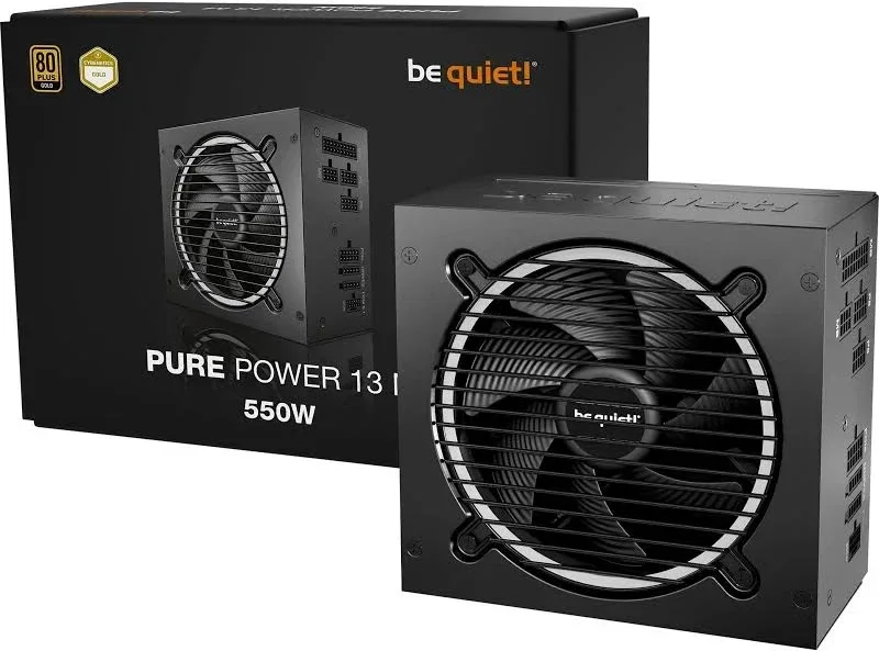 Alimentation PC modulaire Be Quiet Pure Power 13 M 550W 80 PLUS Gold Noir - image 2
