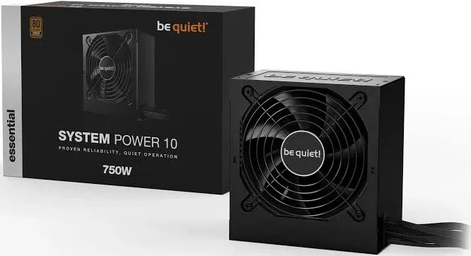 be quiet! System Power 10 unité d'alimentation d'énergie 750 W 20+4 pin ATX ATX Noir - image 3