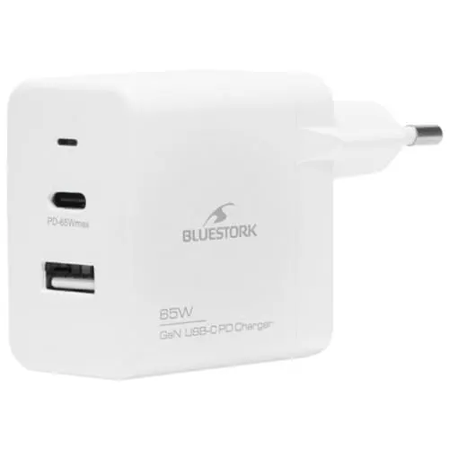 Bluestork 65W USB-C blanc détachable
