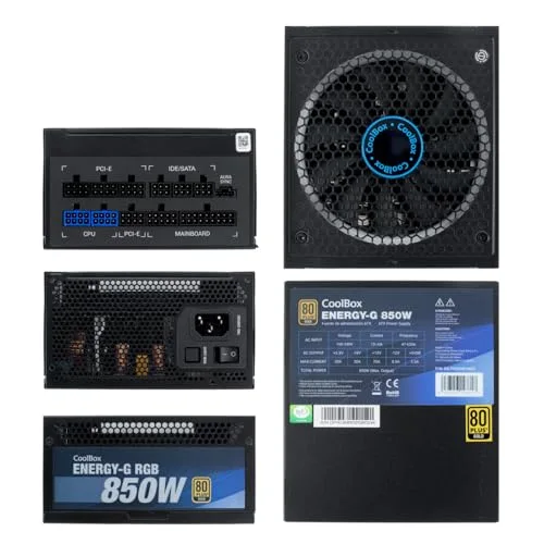 CoolBox Deep Gaming Energy-G 850W 80+ Gold modulaire - vue 2