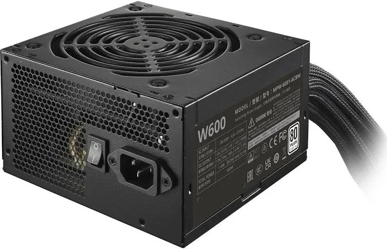 Alimentation Cooler Master ATX Elite Nex White 600W Ventilateur silencieux - image 4