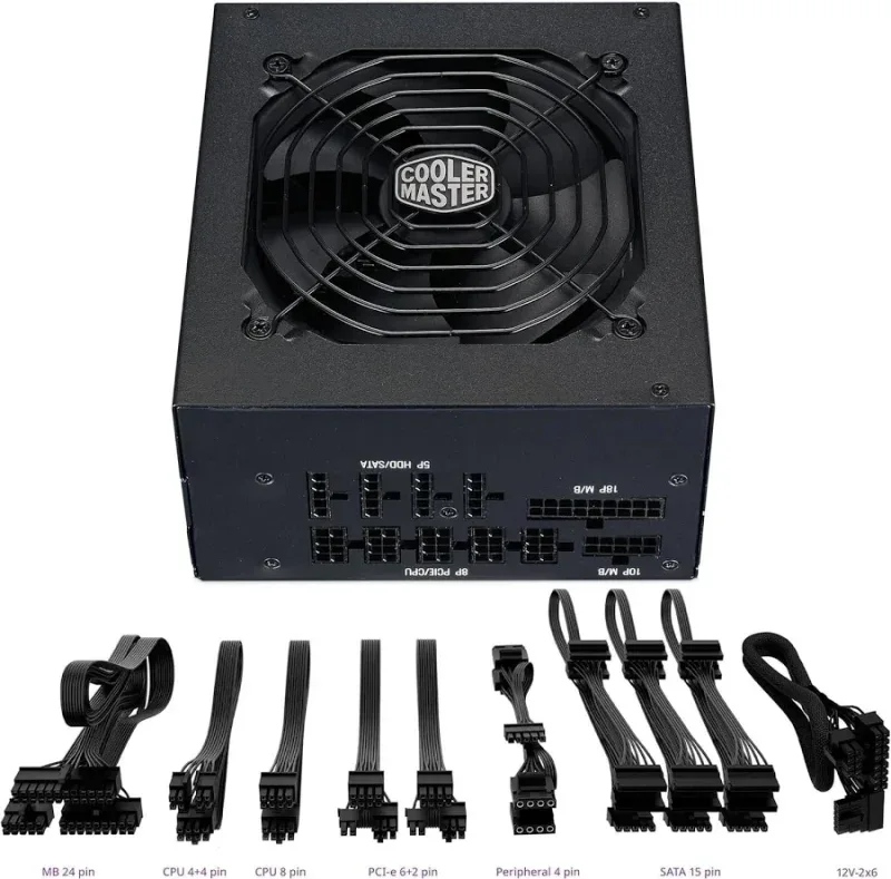 Alimentation modulaire Cooler Master 750 W 80+ Gold MWE Gold 750 V2 ATX 3.1 - image 5