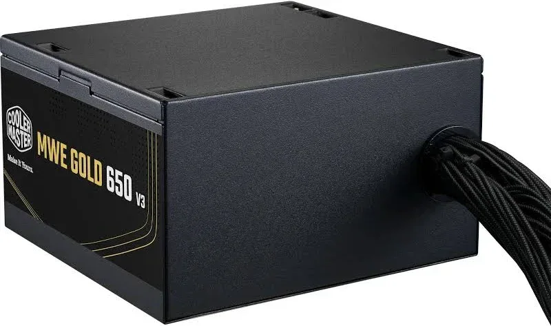 Alimentation PC non modulaire Cooler Master MWE V3 650W 80 PLUS Gold noir - image 3