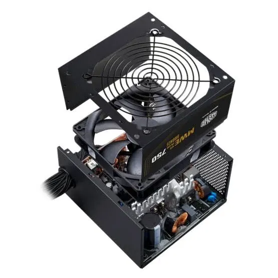 Alimentation PC non modulaire Cooler Master MWE V3 750W 80 PLUS Bronze noir - image 3