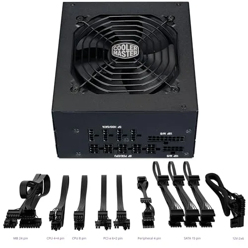Cooler Master MWE V3 850W 80+ Gold modulaire noir - vue 6