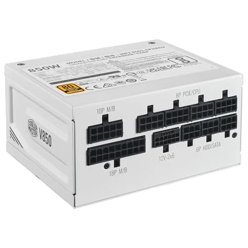 Cooler Master V SFX Gold 850W 80+ Gold modulaire blanche - vue 2