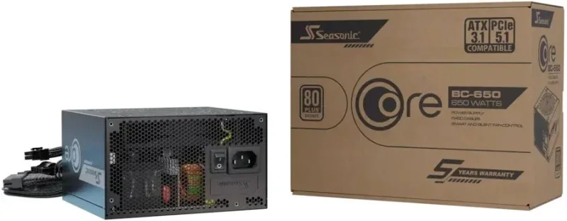 Core BC-650 ATX 3.1 alimentation  650 watt - image 2