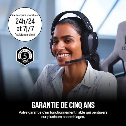 CORSAIR CX550 550W 80+ Bronze non modulaire noir - vue 7