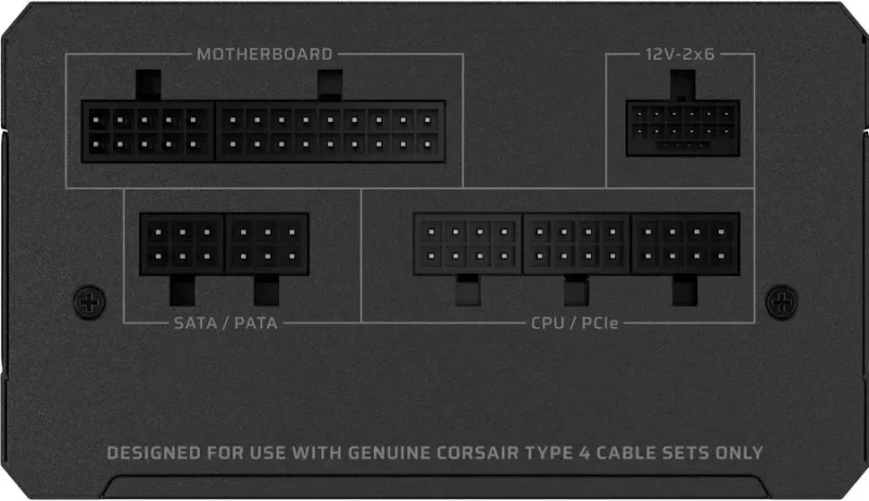Alimentation PC modulaire CORSAIR RM750e 750W 80 PLUS Gold noir - image 4