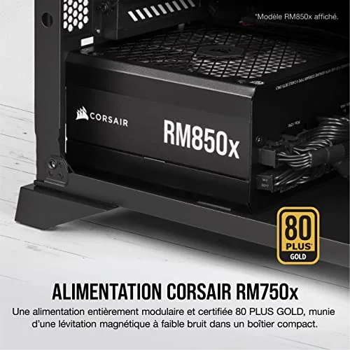 Corsair RM750x 750W 80+ Gold modulaire noir - vue 2