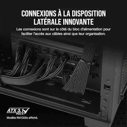 Corsair RM750x SHIFT 750W 80+ Gold modulaire - vue 4