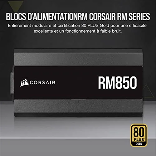 Corsair RM850 850W 80+ Gold modulaire - vue 2