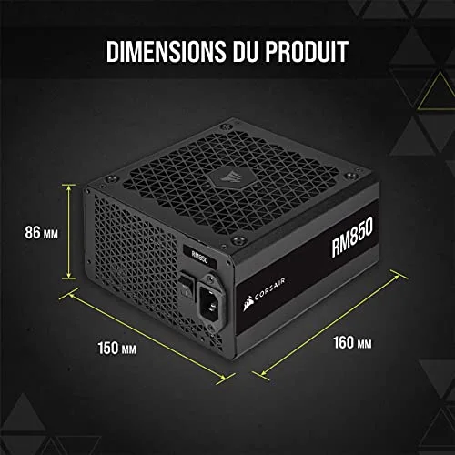 Corsair RM850 850W 80+ Gold modulaire - vue 7