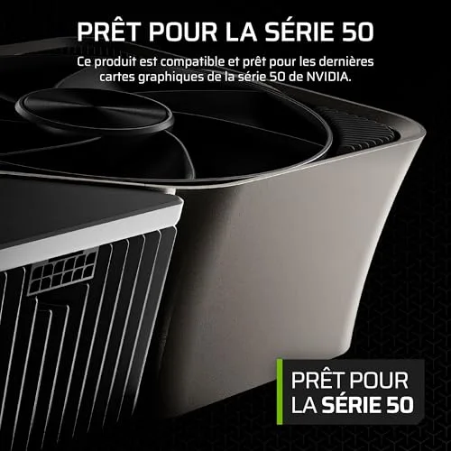 Corsair RM850e 850W modulaire blanc - vue 3