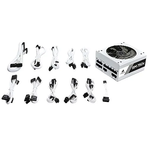 Corsair RMx White RM750x 750W 80+ Gold full modulaire - vue 7