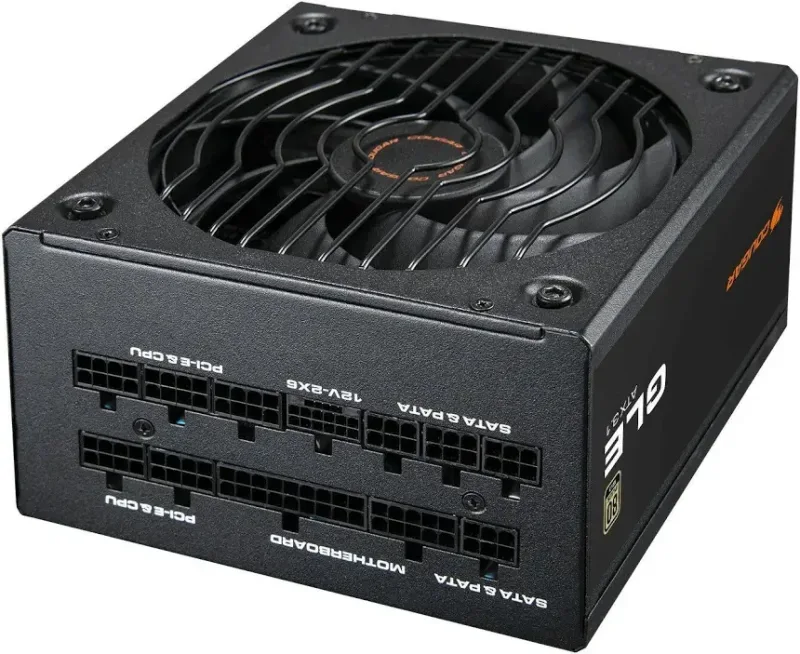 Alimentation COUGAR 1200W 80 PLUS Gold CGR GLE-1200 totalement modulaire ventilateur 13,5 cm - image 2