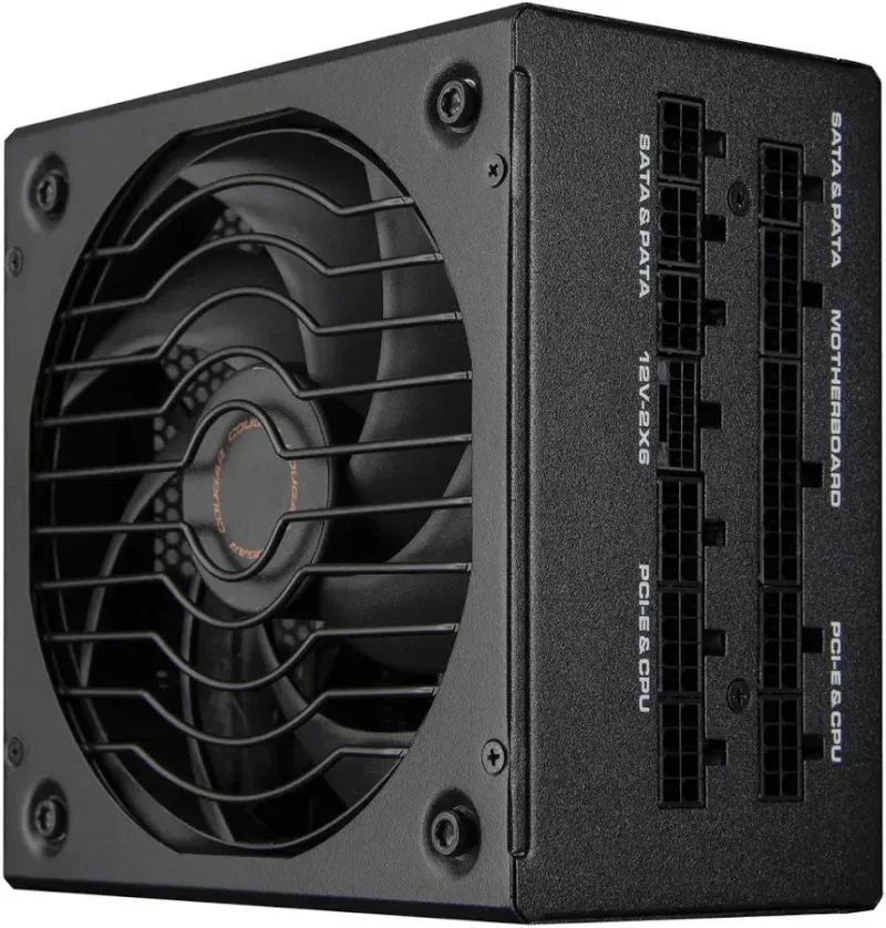 Alimentation COUGAR 1200W 80 PLUS Gold CGR GLE-1200 totalement modulaire ventilateur 13,5 cm - image 3