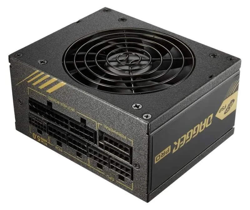 DAGGER PRO ATX3.0(PCIe5.0) unité d''alimentation d''énergie 20+4 pin ATX SFX Noir alimentation modulaire 850 watt - image 3