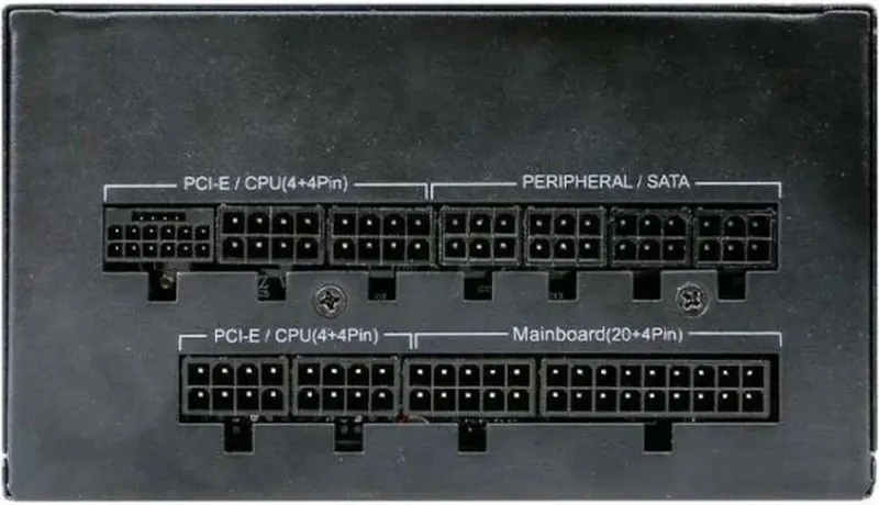 Deep Gaming Energy-V 850 W PCIe 5.0 80 Plus Gold entièrement modulaire - image 3