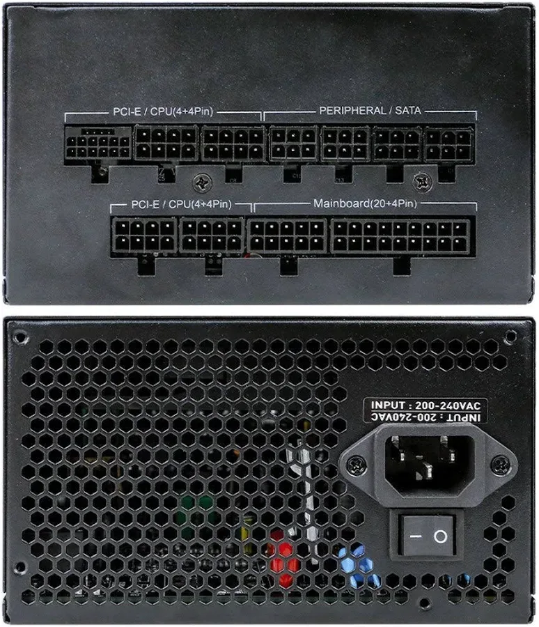 Deep Gaming Energy-V 850 W PCIe 5.0 80 Plus Gold entièrement modulaire - image 4