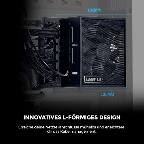 EDGE EG1000 Black 1000W modulaire - vue 3