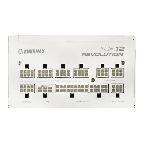 Enermax Revolution D.F.12 850W 80+ Gold blanc - vue 9