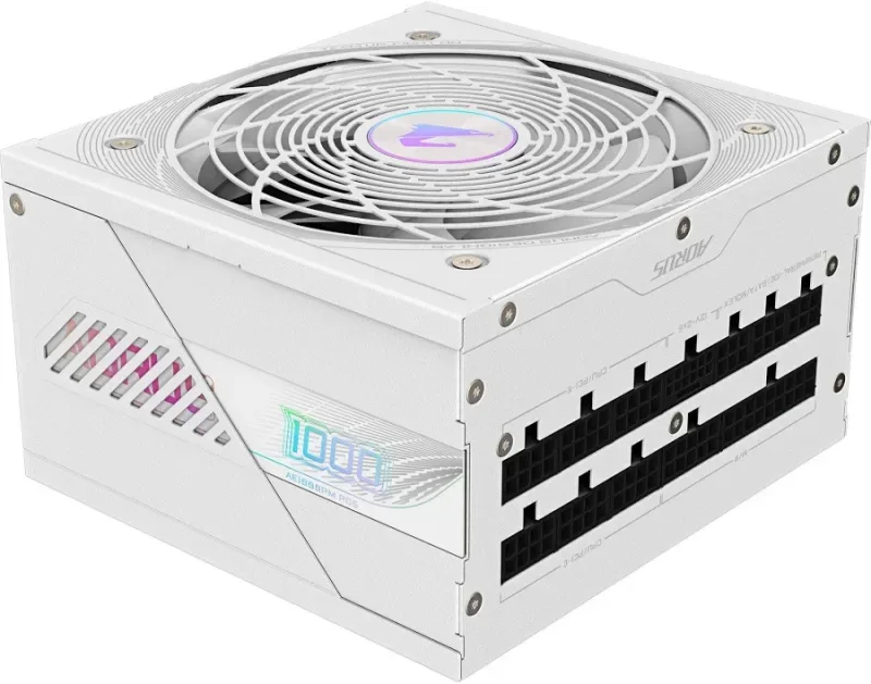 Alimentation PC non modulaire Gigabyte AORUS Elite P1000W 1000W 80 PLUS Platinum Blanc - image 3