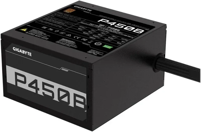Alimentation PC non modulaire Gigabyte P450B ATX12V 2.31 450W 80 PLUS Bronze Noir - image 2