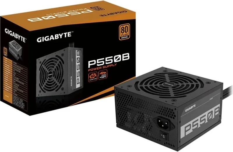 Alimentation PC non modulaire Gigabyte P550B ATX12V 2.31 550W 80 PLUS Bronze Noir - image 4
