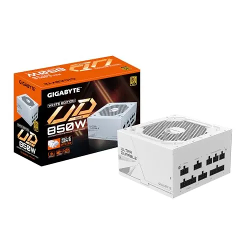 Gigabyte UD850GM PG5 850W 80+ Gold full modulaire blanc