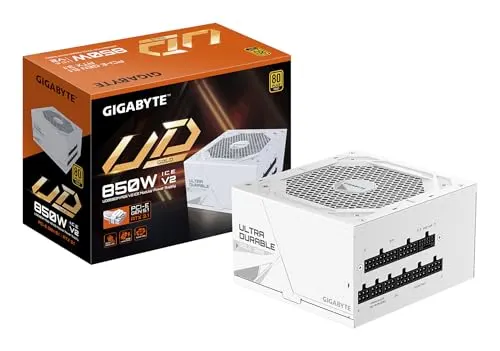 Gigabyte ATX 850W - 80+ Gold - UD850GM PG5 V2 ICE - alimentation vue principale