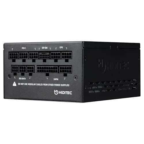 Hiditec GDX1050 v3 1050W 80+ Gold full modulaire - vue 4