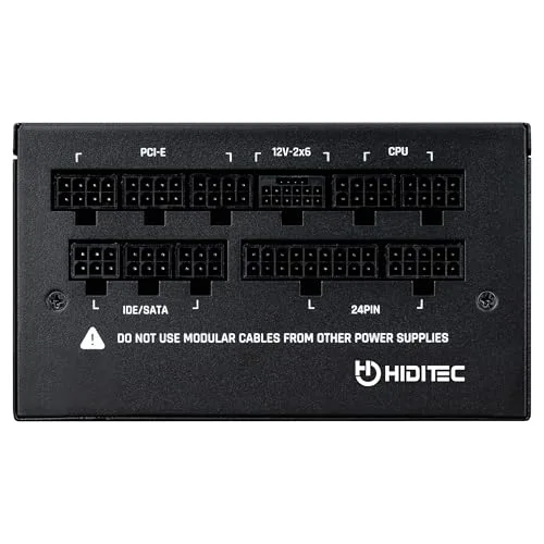 Hiditec GDX850 v3 850W 80+ Gold full modulaire - vue 5