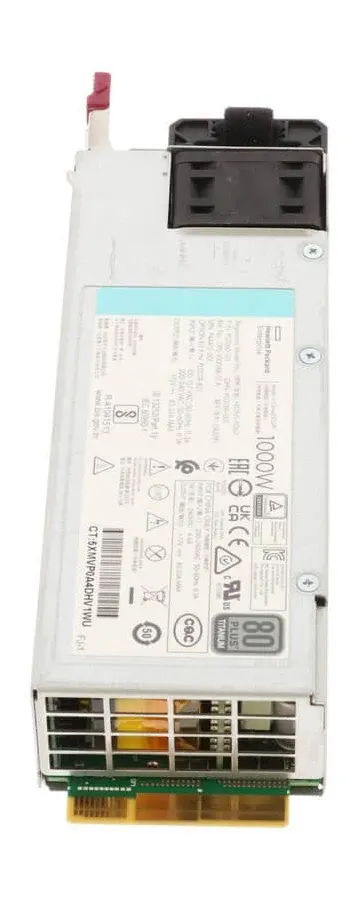 Alimentation HPE 1000W Flex Slot 80 PLUS Titanium CA 200-240V Branchement à Chaud - image 4