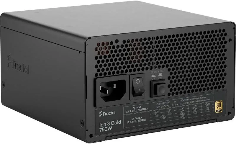 ION Gold 3 Black alimentation modulaire 750 watt - image 2