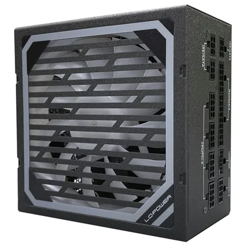 LC-Power LC1000M V3.0 1000W 80+ Gold full modulaire - vue 2