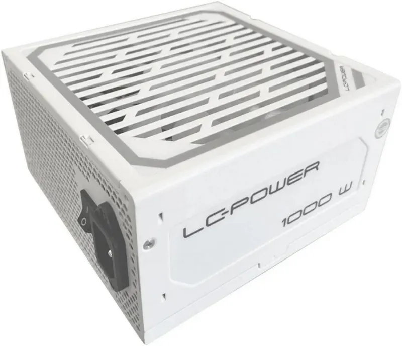 LC-Power LC1000MW V3.1 PCI 5.1 1000 W 80 Plus Gold entièrement modulaire blanc - image 2