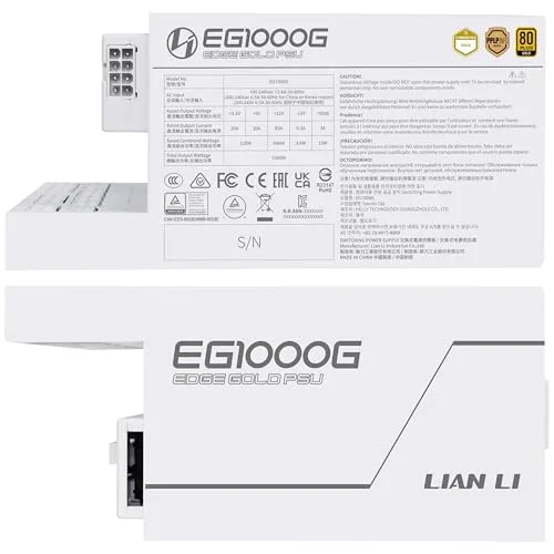 Lian Li Edge Gold 1000 1000W 80+ Gold modulaire - vue 6