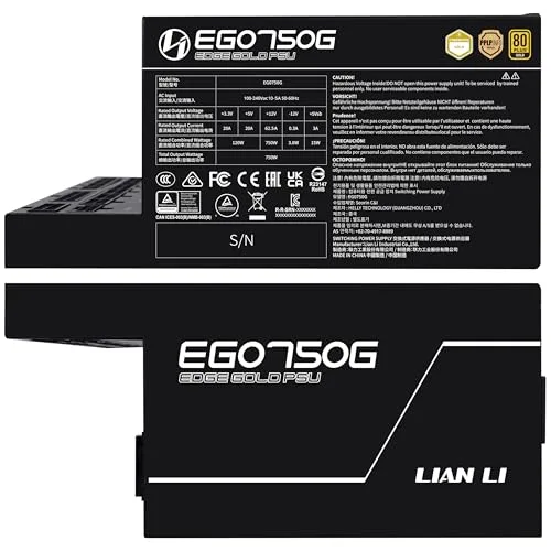 Lian Li EDGE Gold EG750GB 750W 80+ Gold modulaire - vue 6